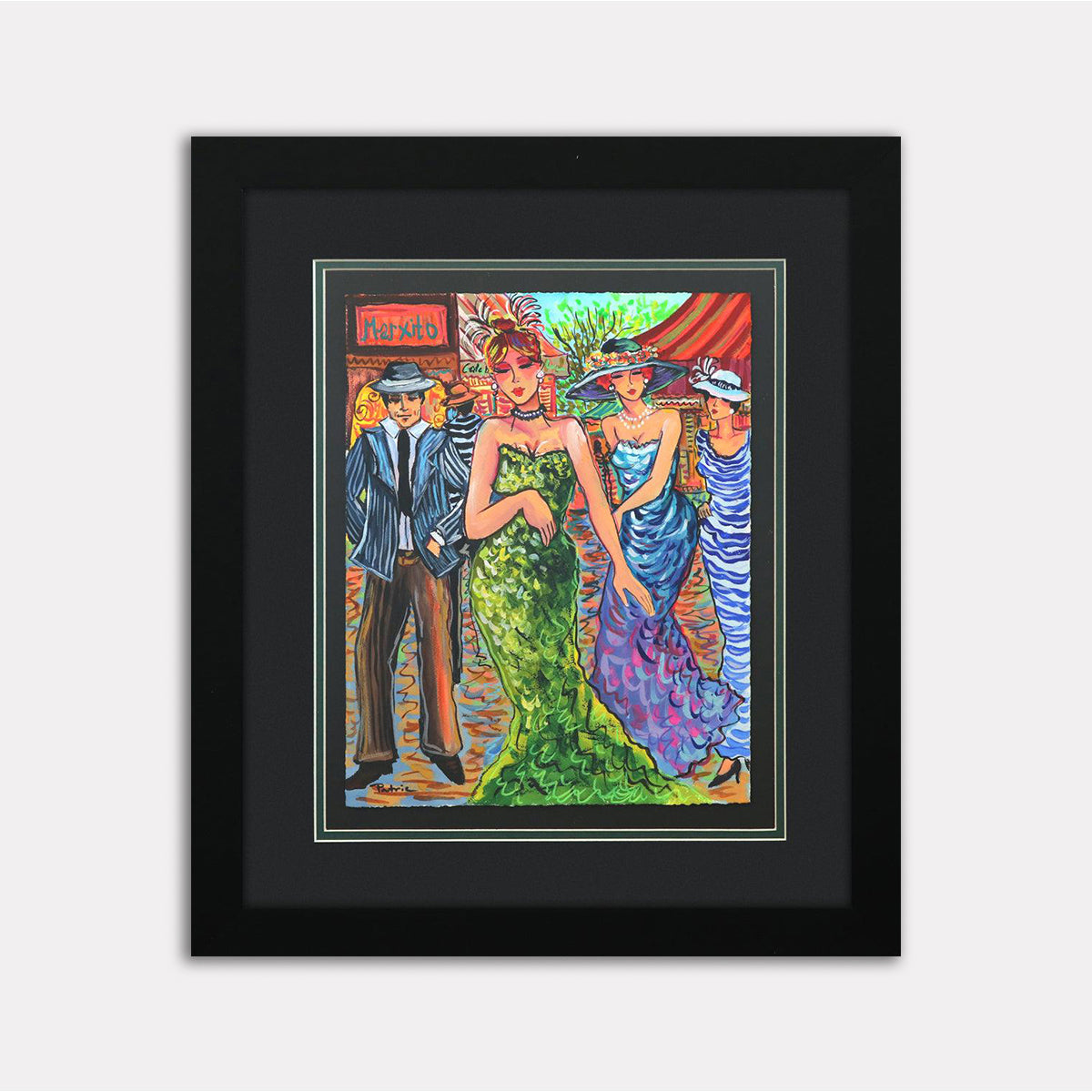 Green Dress - Gol Art