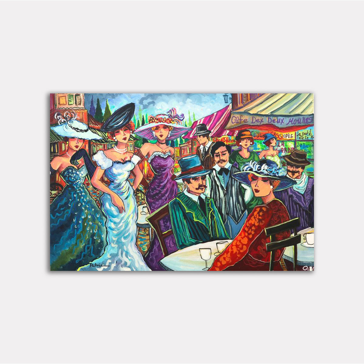 Parisian Evening - Gol Art