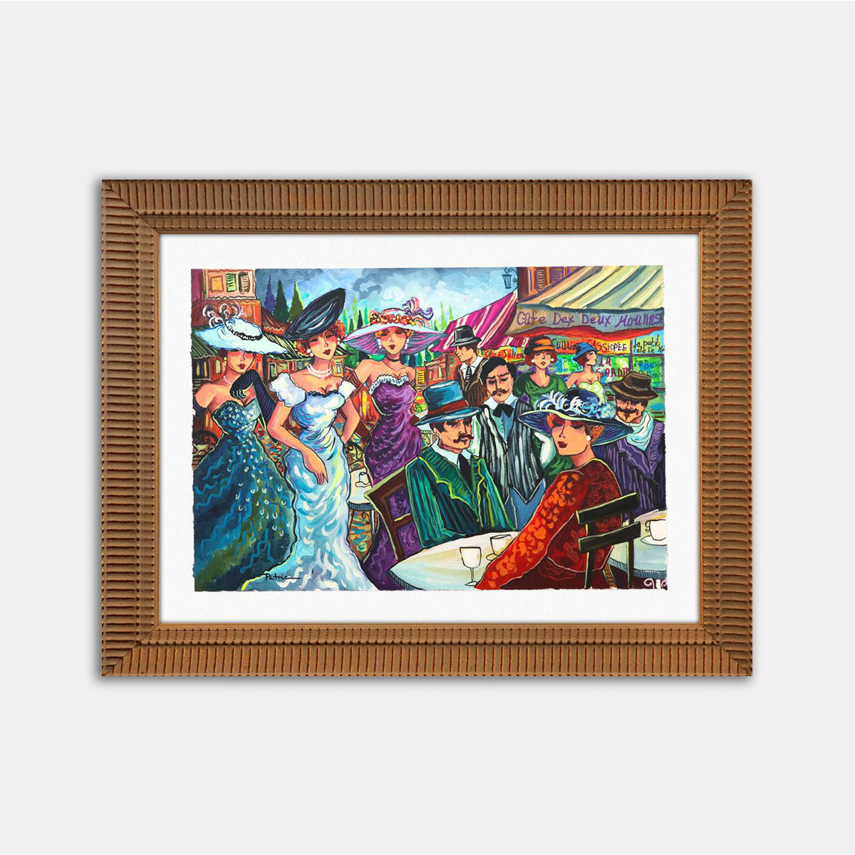 Parisian Evening - Gol Art