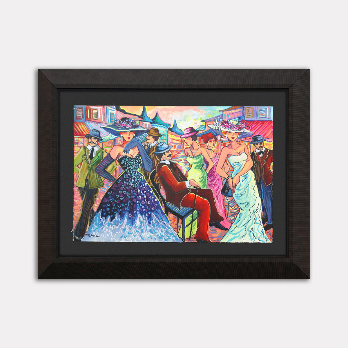 Paris night - Gol Art
