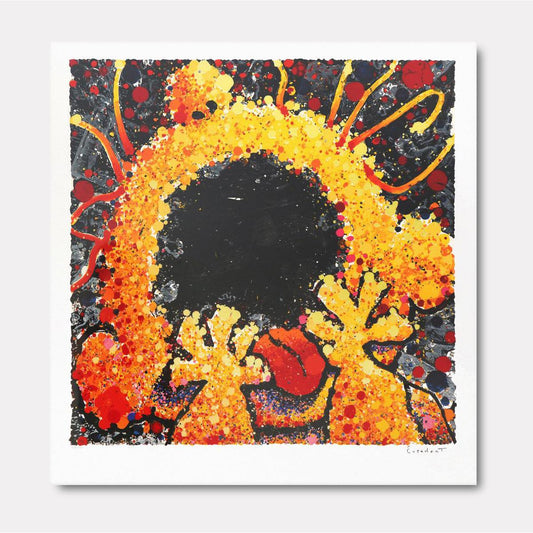 Black Velvet Scream - Gol Art