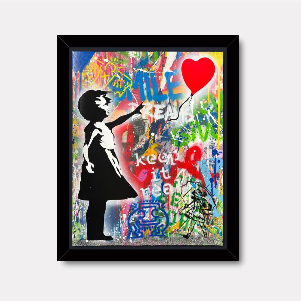 Balloon Girl - Gol Art