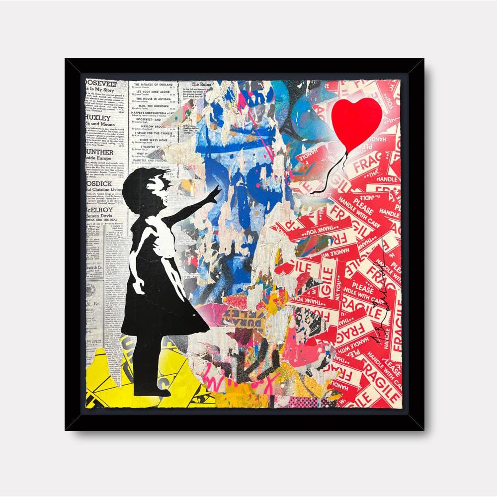 Balloon Girl - Gol Art