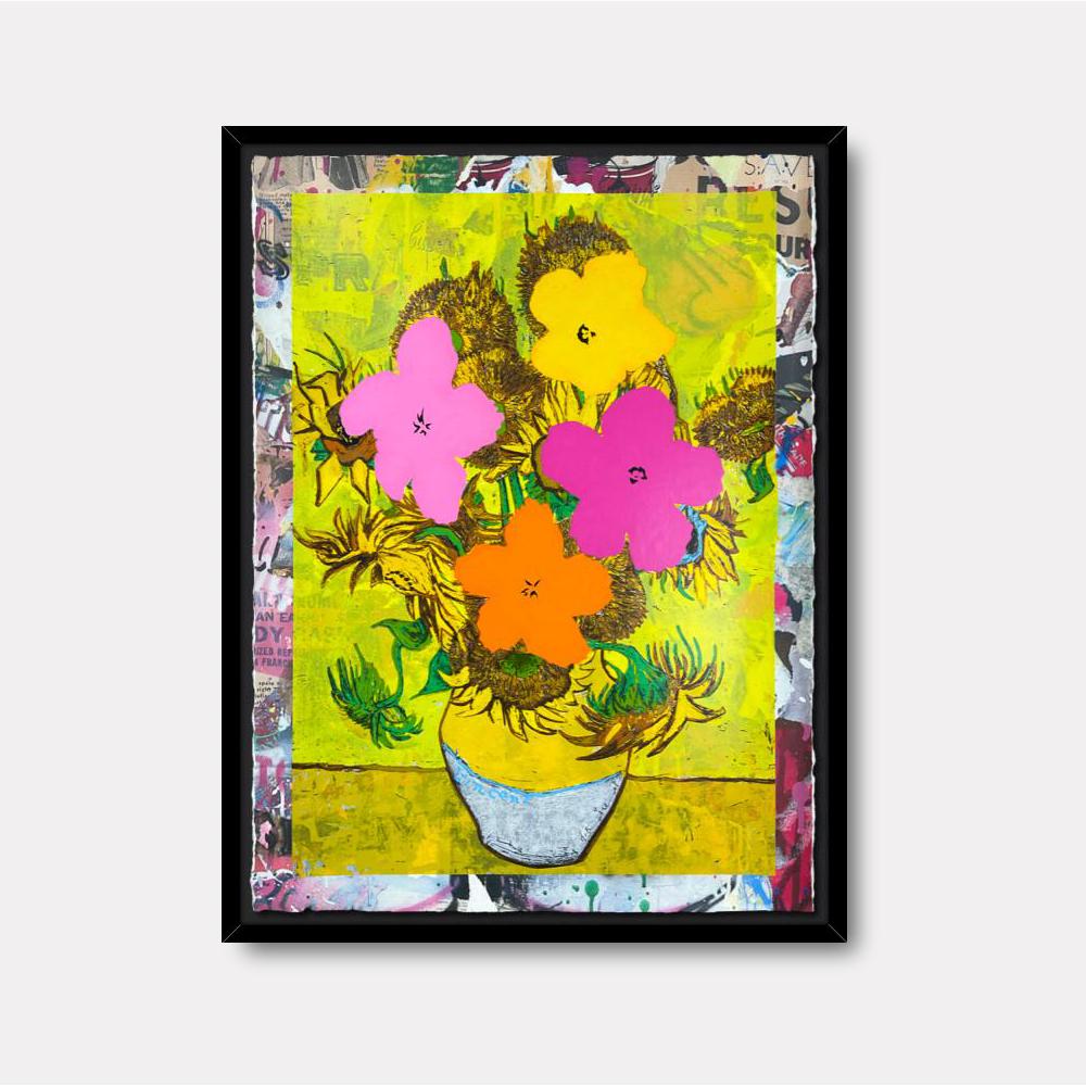 Flower and Sun - Gol Art