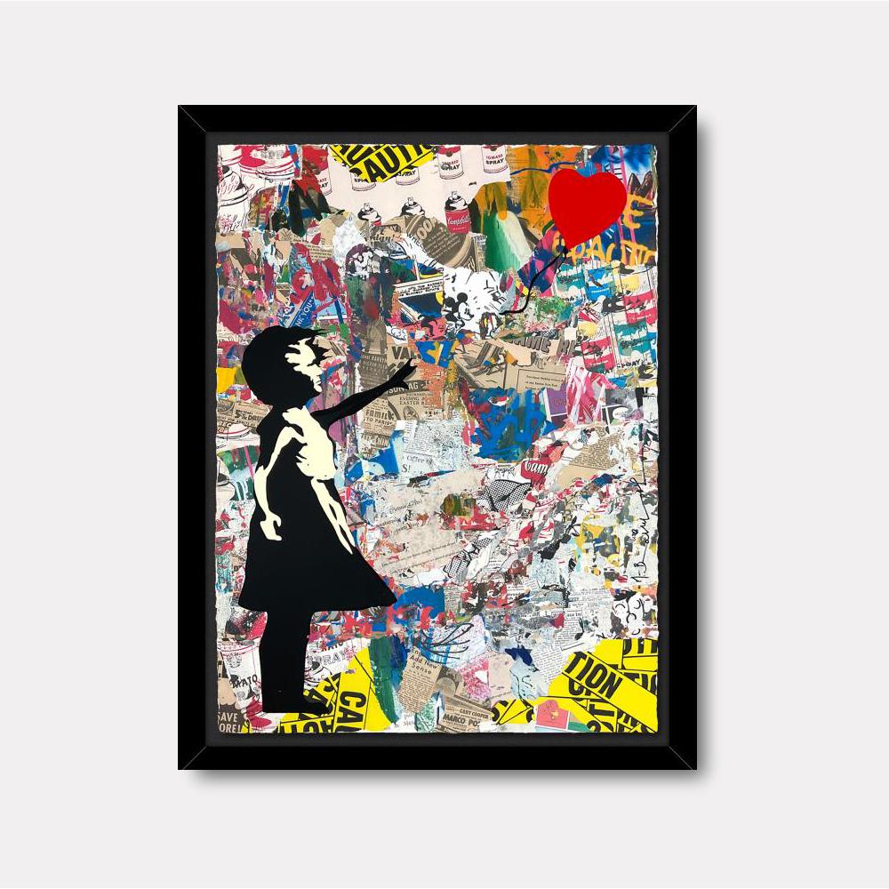 Balloon Girl - Gol Art