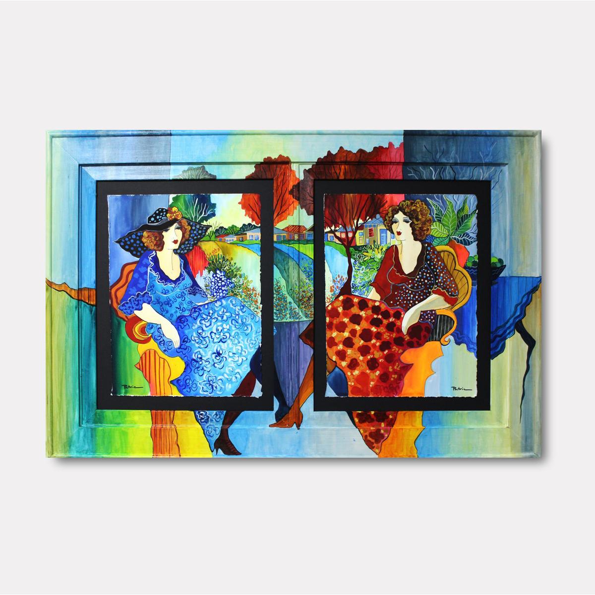 Suzzane and Erica - Gol Art
