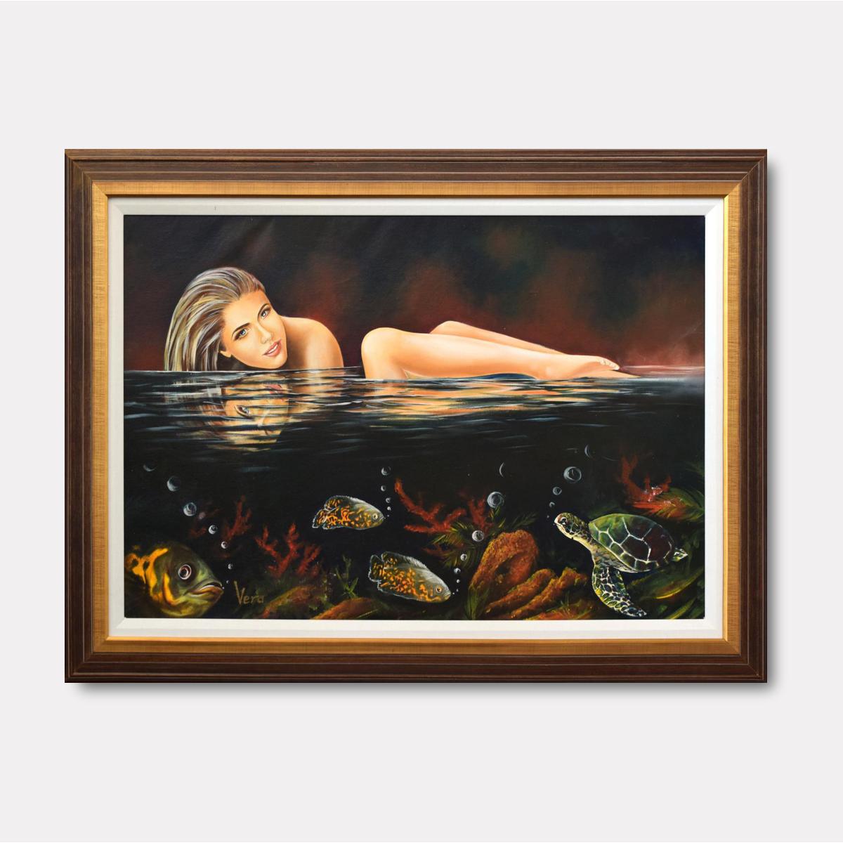 Swim in the Ocean - Gol Art