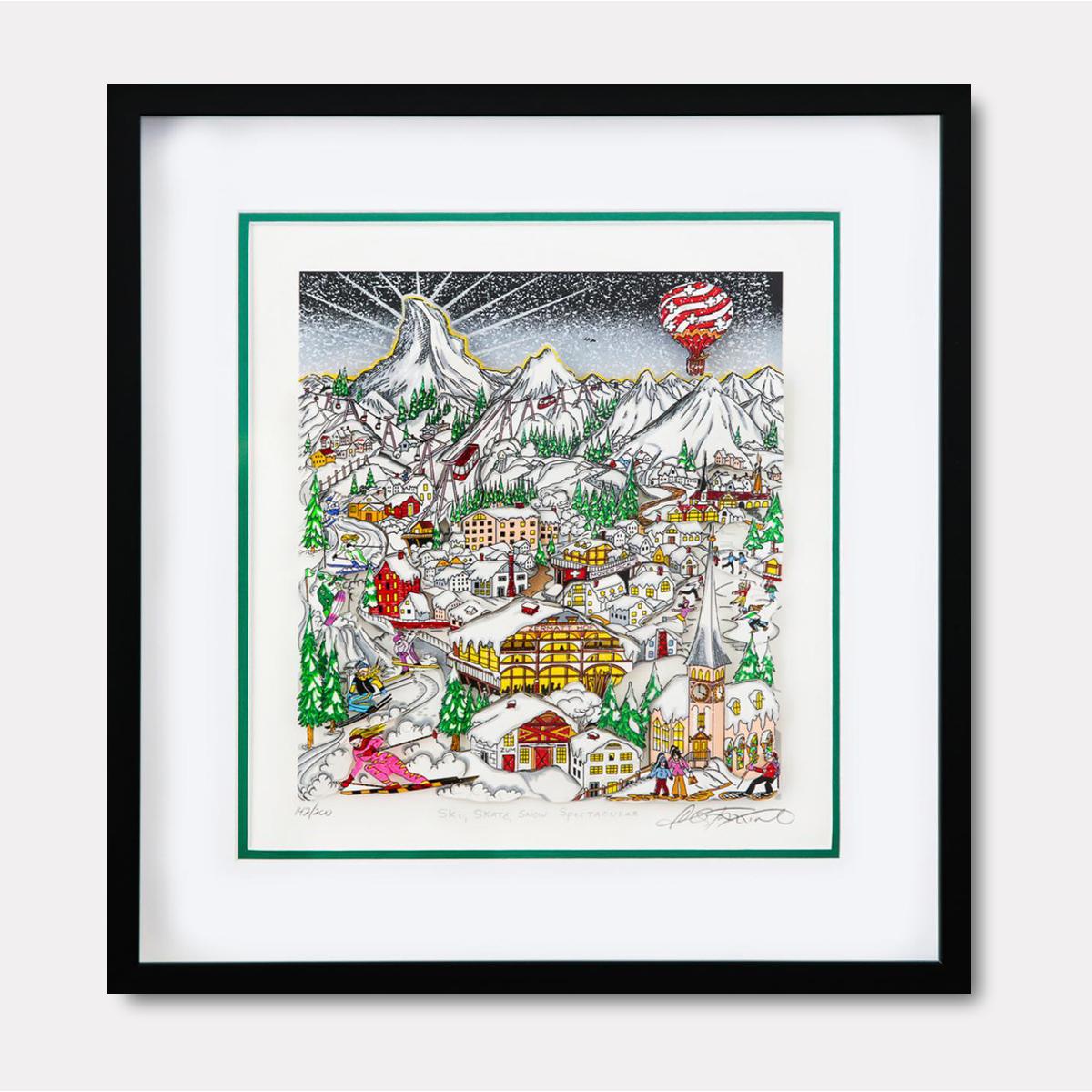 Ski, Skate, Snow Spectacular - Gol Art
