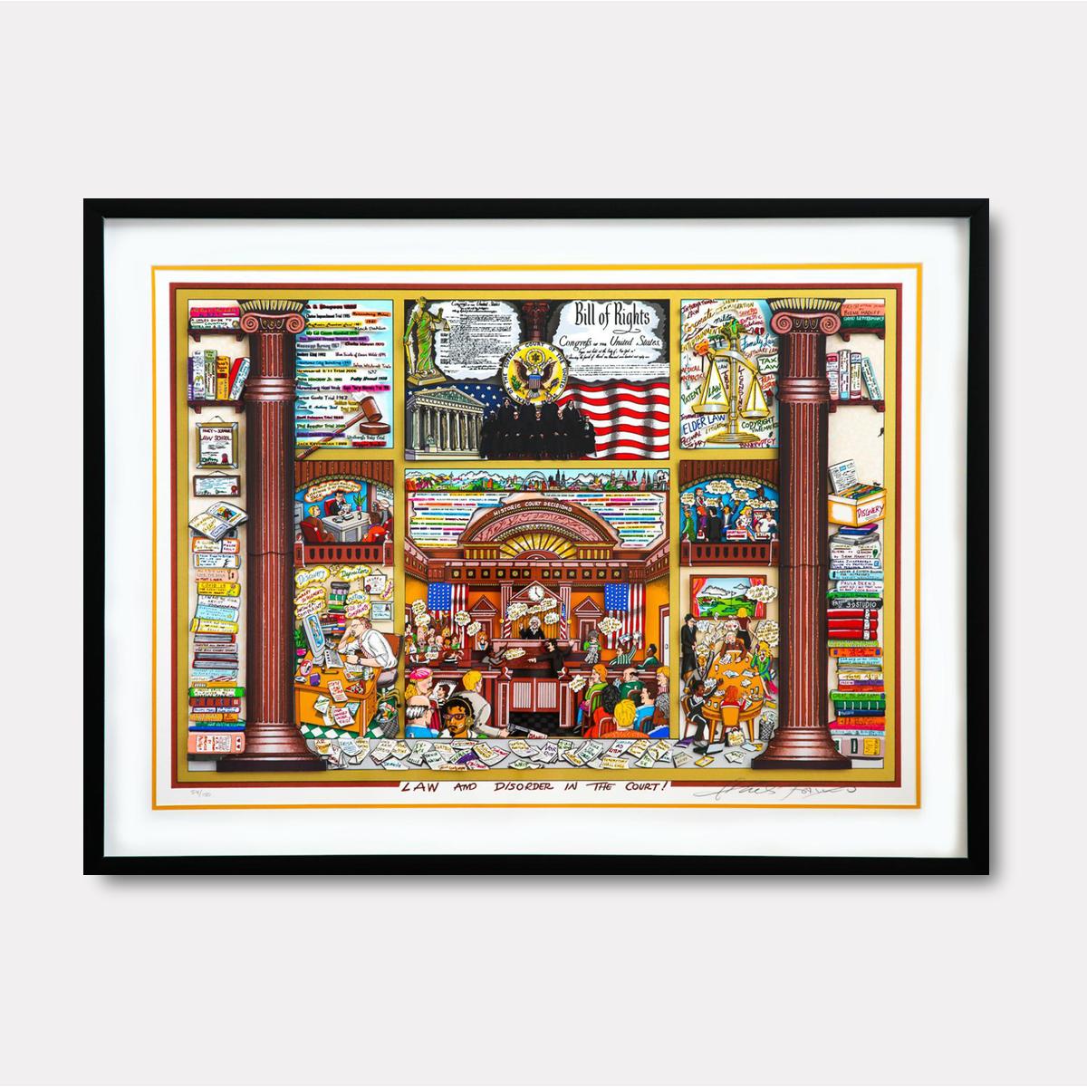 Law and Disorder in the Court! - Gol Art
