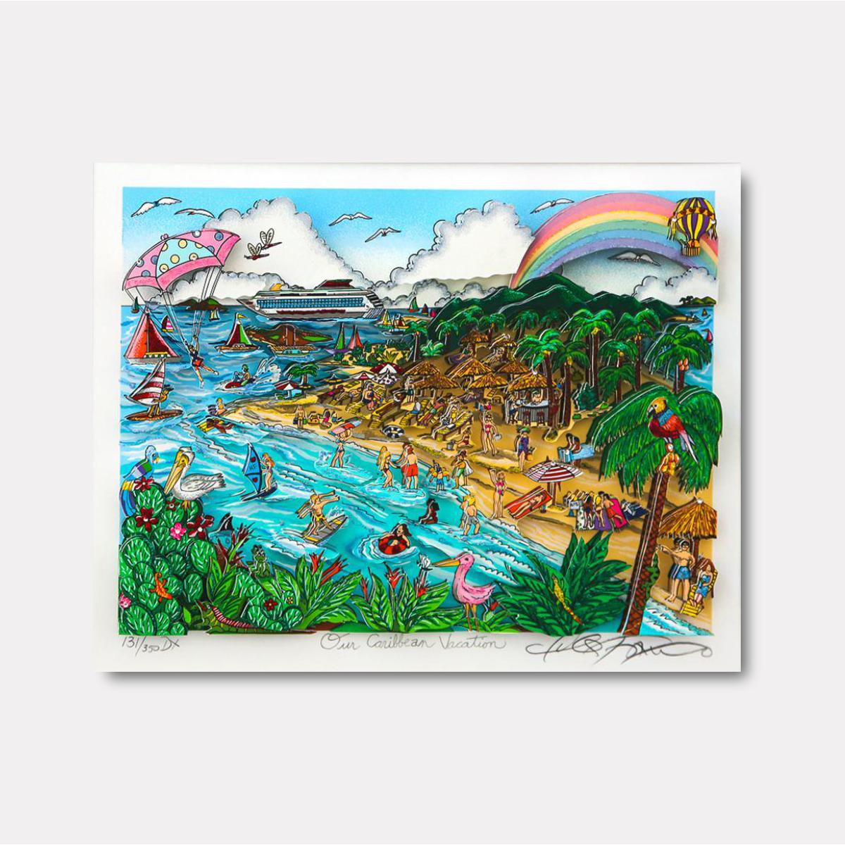 Our Caribbean Vacation - Gol Art