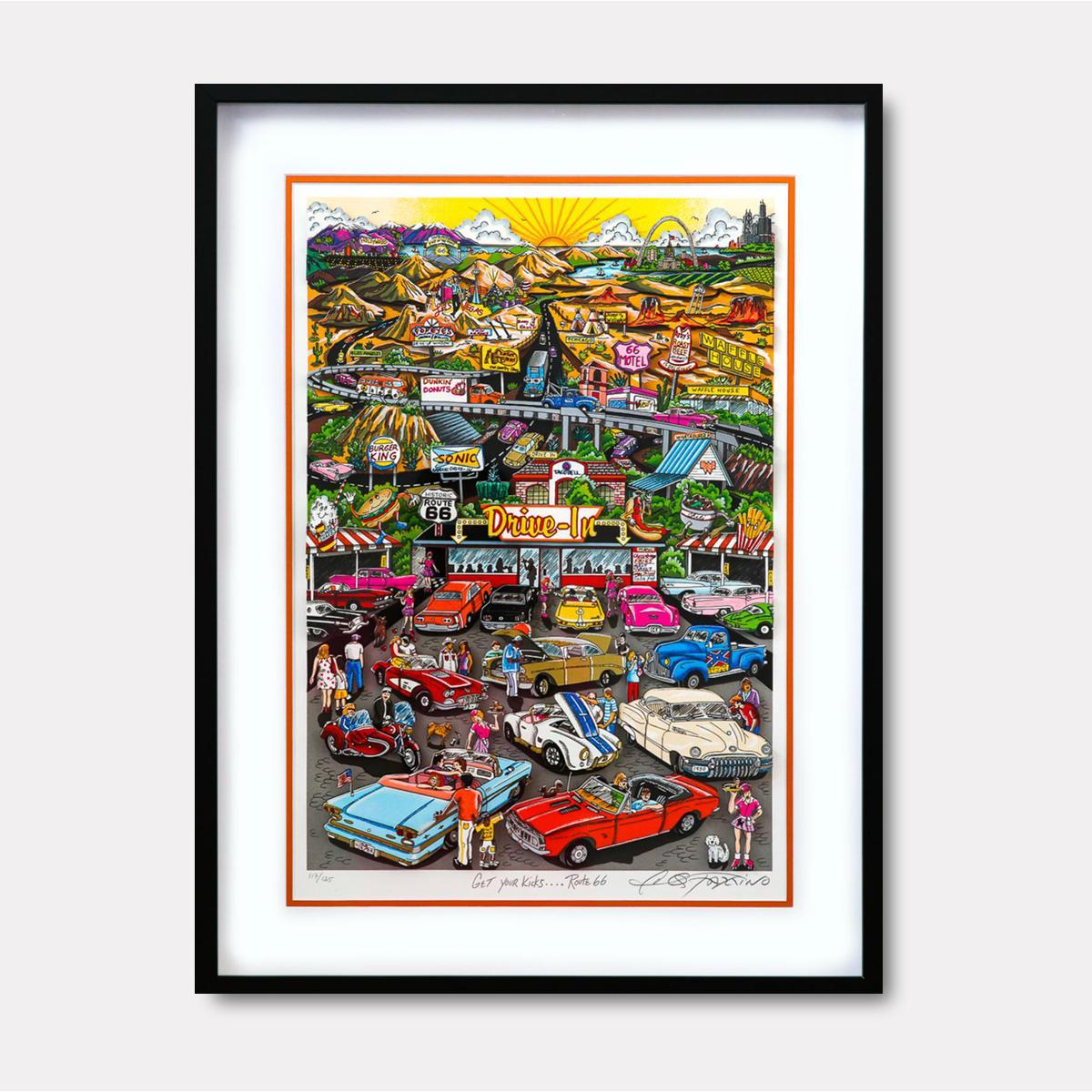 Get Your Kicks… Route 66 - Gol Art