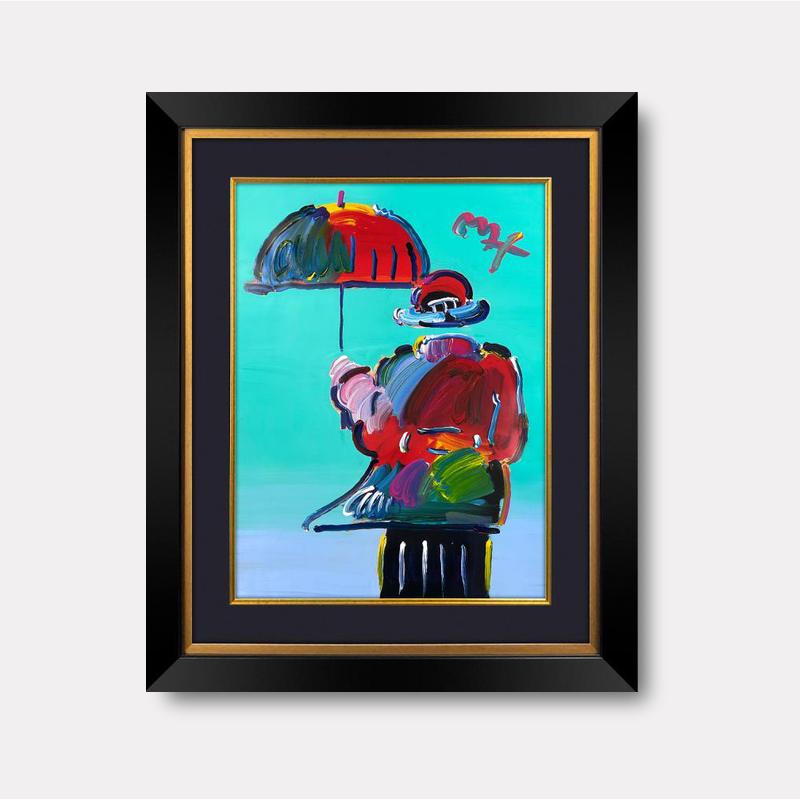 Umbrella Man - Gol Art