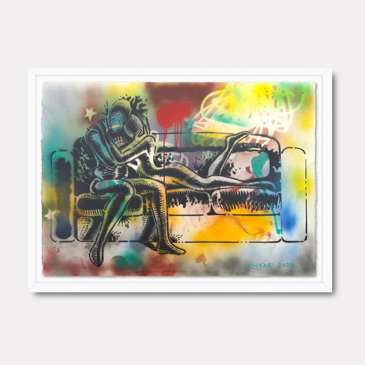 The Music Never Stops - Gol Art