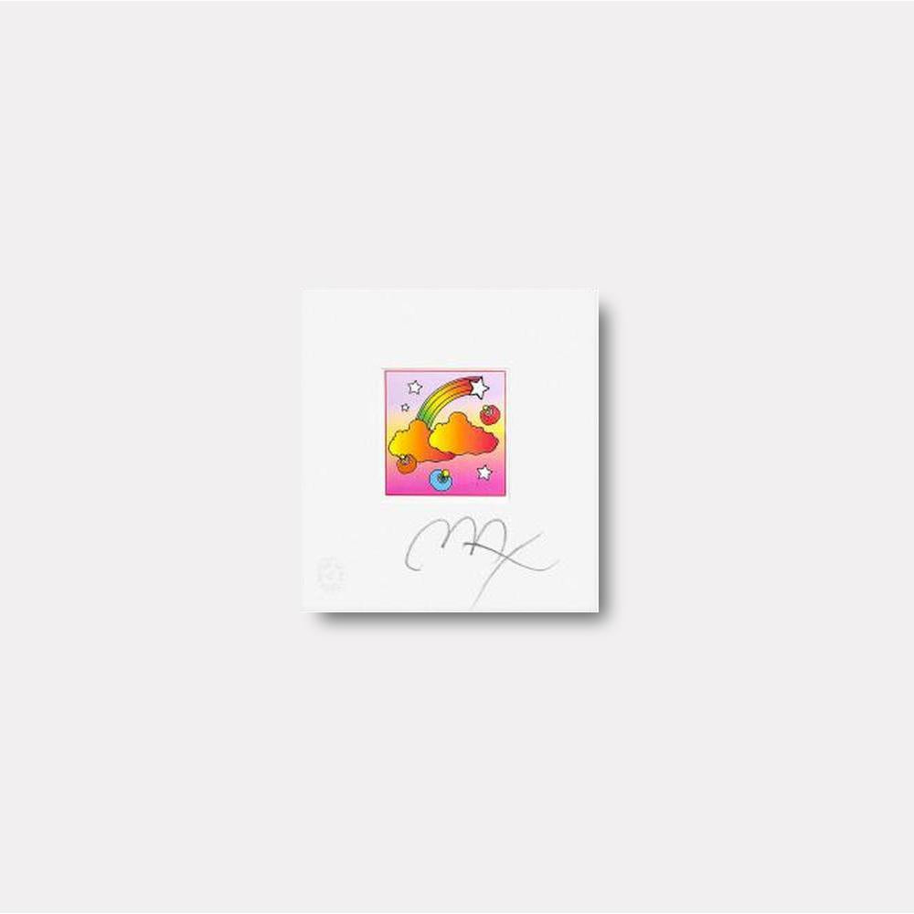 Rainbow with Clouds - Gol Art