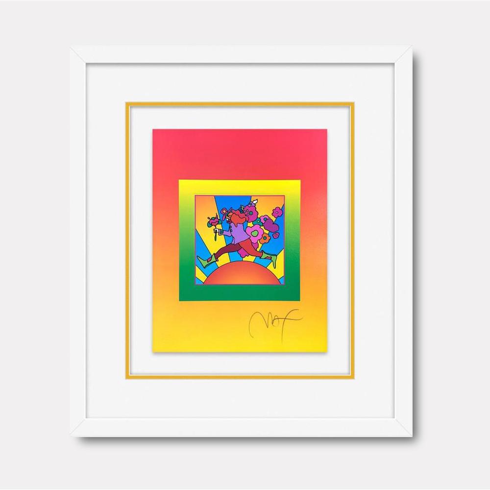 Flower Jumper Over Sunrise on Blends II - Gol Art