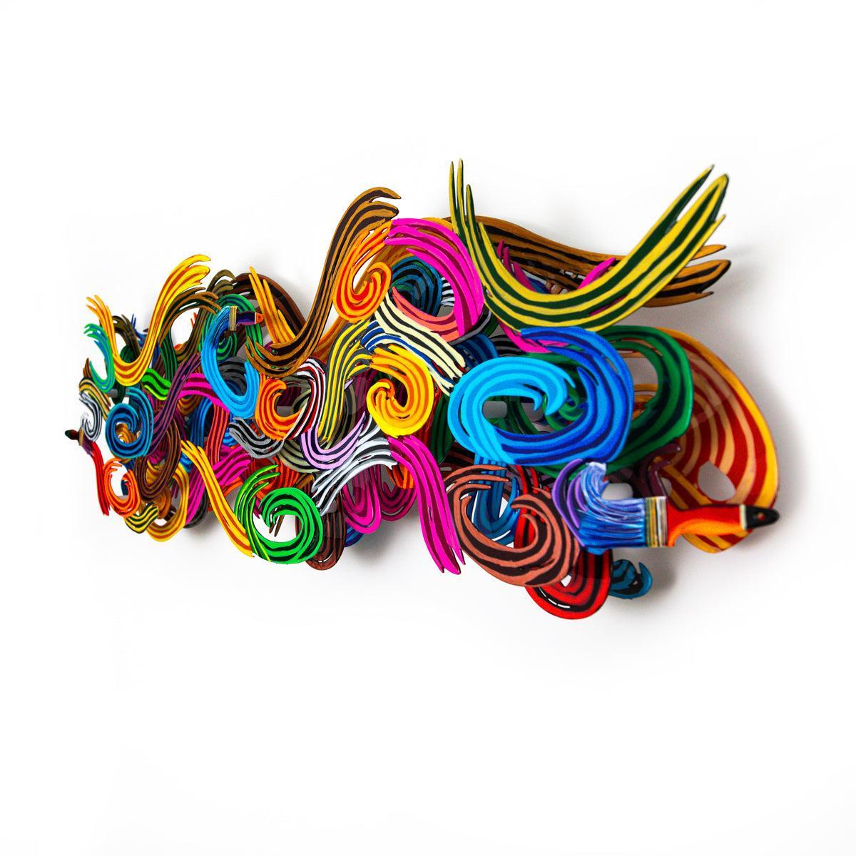 Wave of Colours - Gol Art