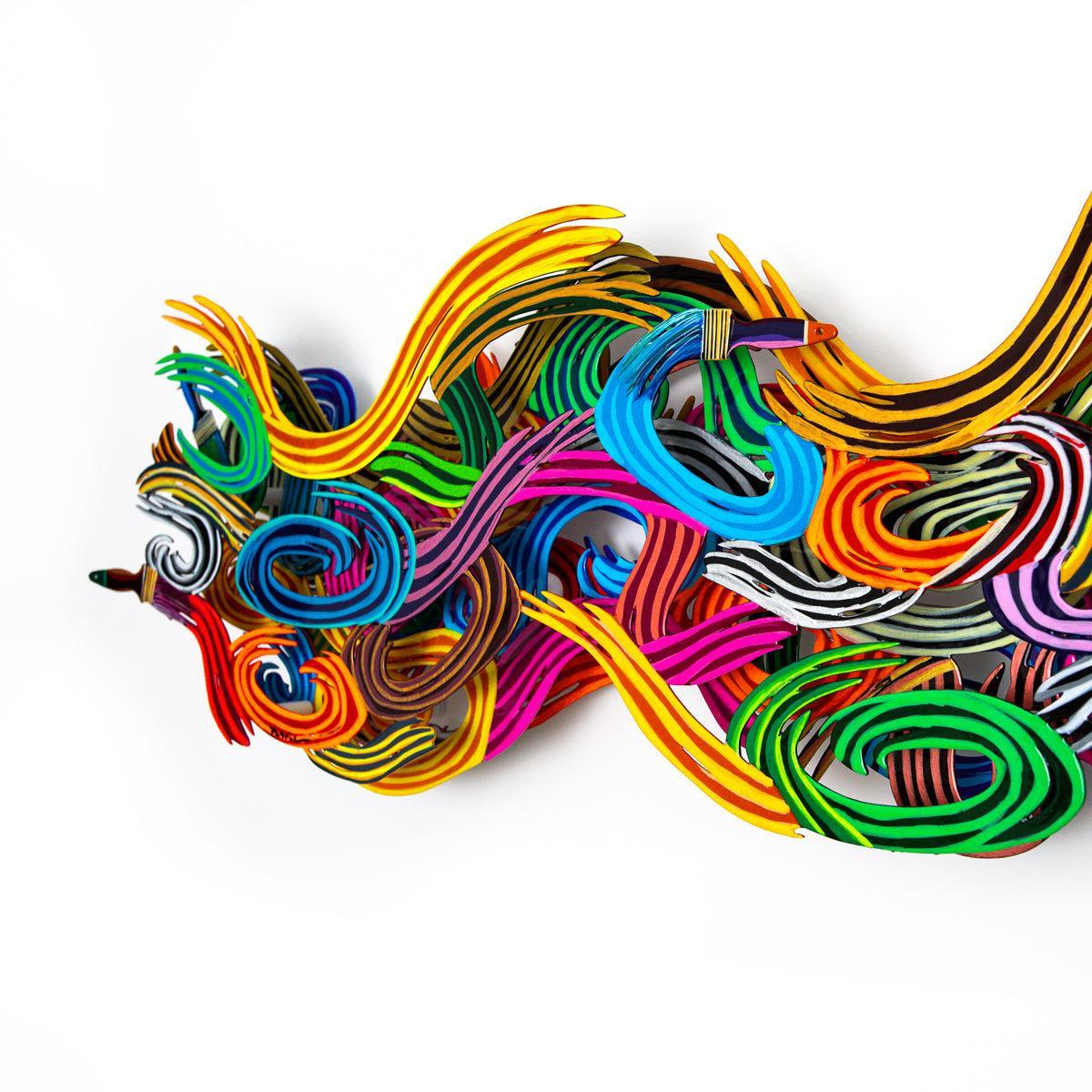Wave of Colours - Gol Art