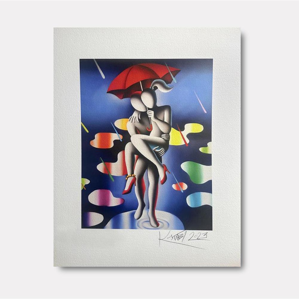 Passion in the Rain - Gol Art