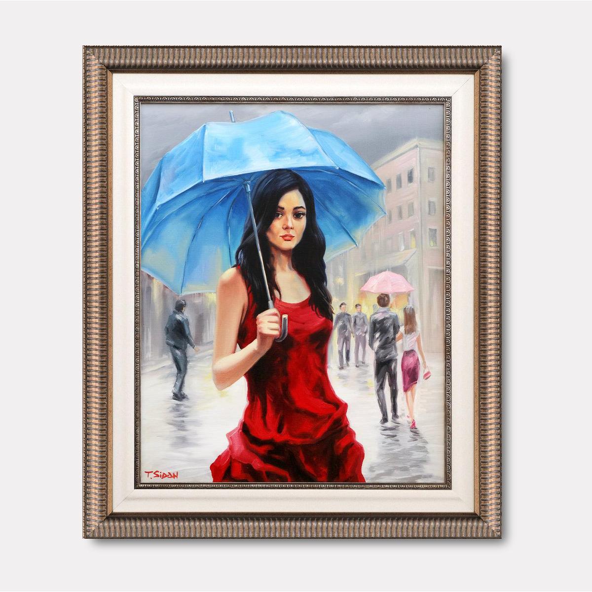 Lady in Red - Gol Art