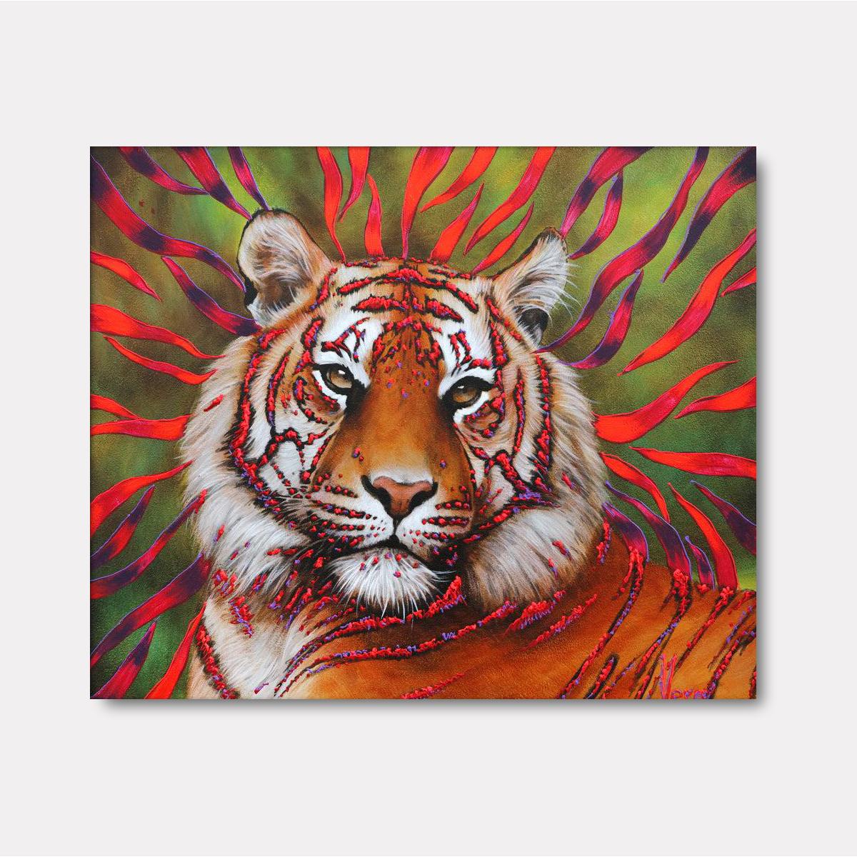 Burning Fierceness - Gol Art