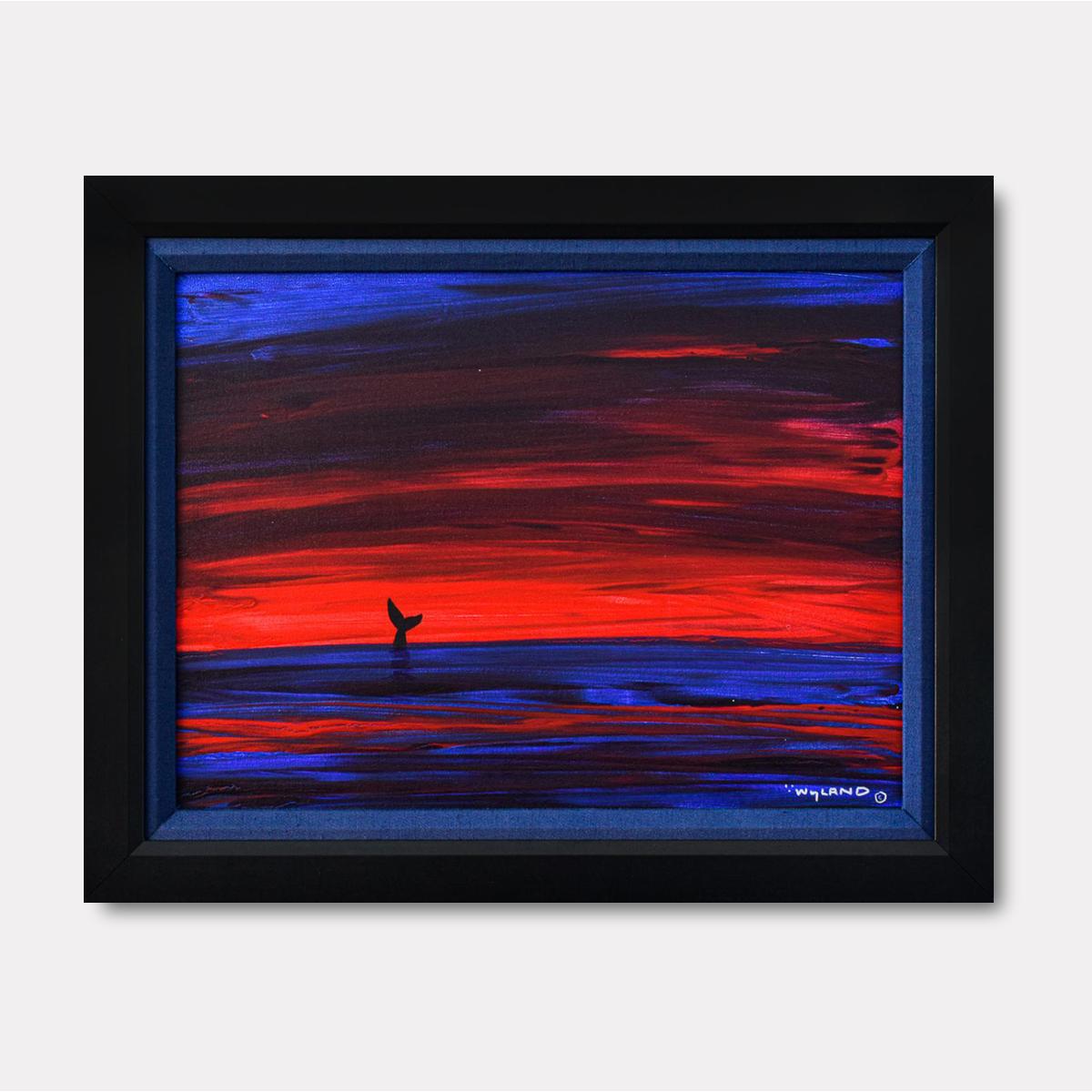 Swimming Deep - Gol Art