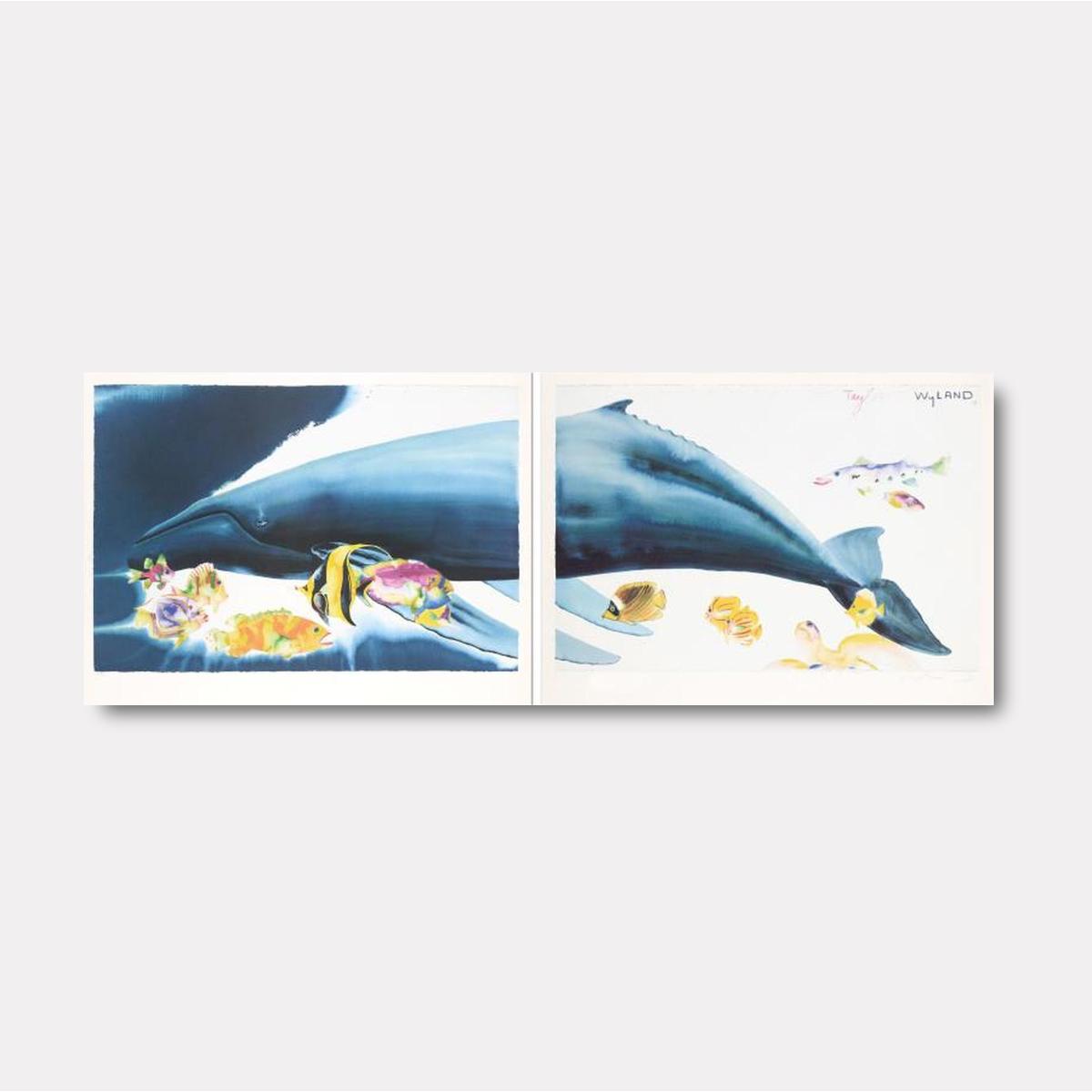 I Want to Dive into Your Ocean (Diptych) - Gol Art