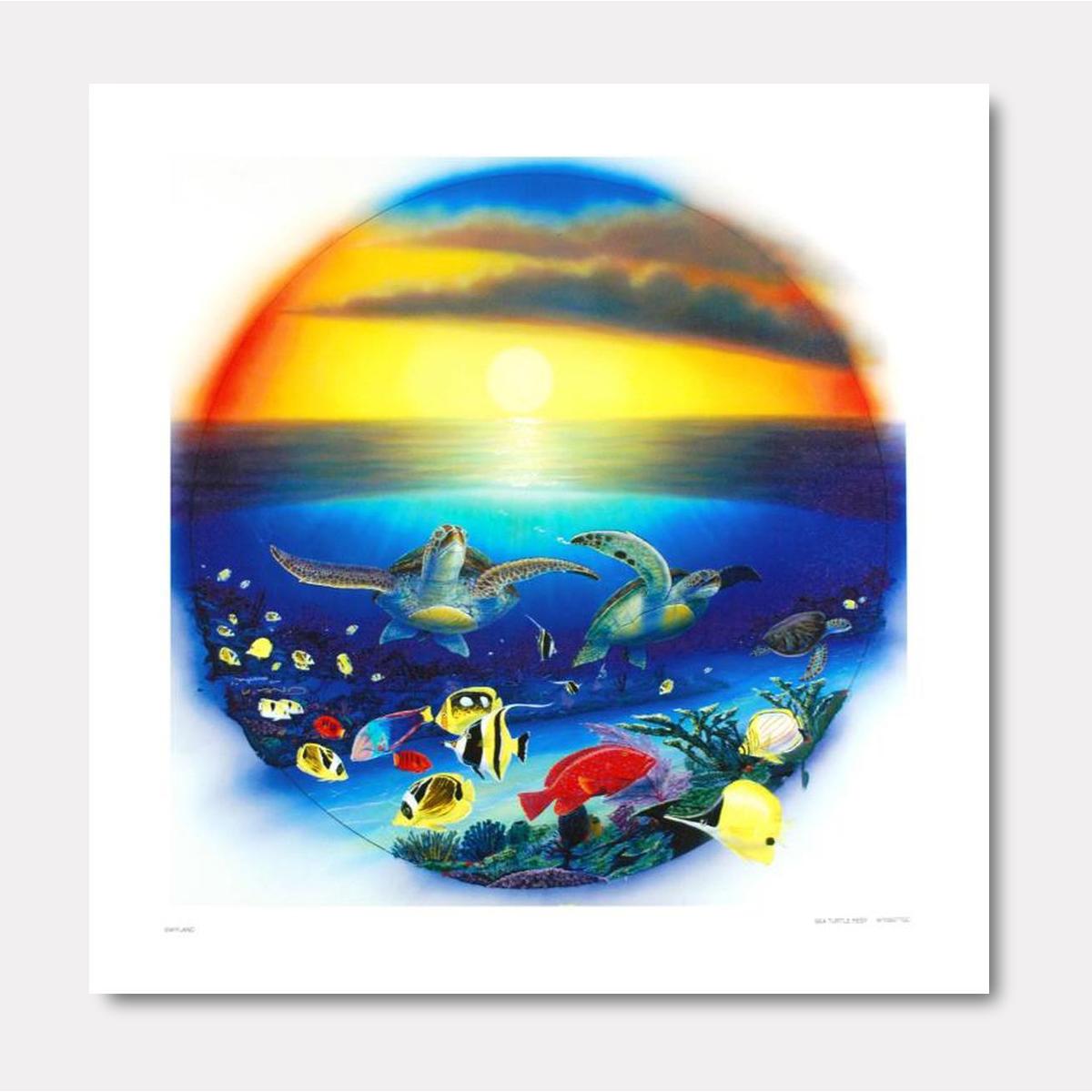 Sea Turtle Reef - Gol Art