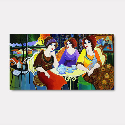 Quiet Conversation - Gol Art