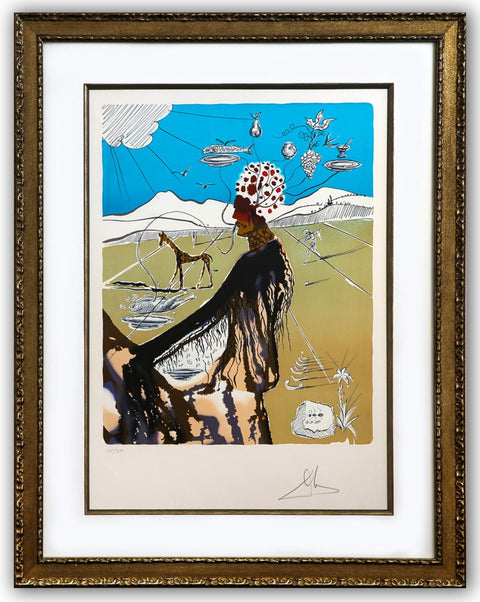 Salvador Dali - "Earth Goddess" - 1