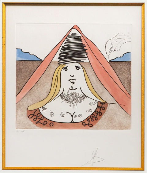 Salvador Dali - "Lady Dulcinea" - 2