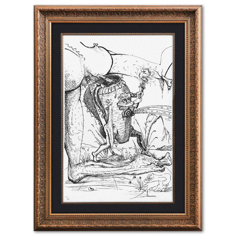 Salvador Dali - "Les Songes Drolatiques de Pantagruel" - 1