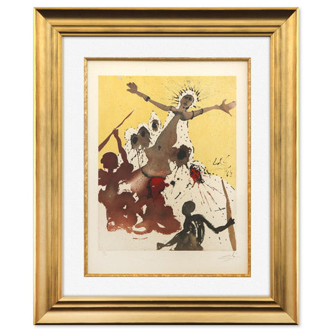 Salvador Dali - "Arise, Barak, and lead" - 1