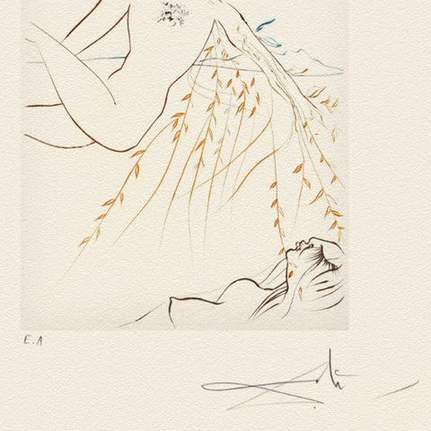 Salvador Dali - "The Amorous Sleep" - 2