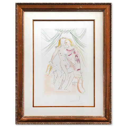 Salvador Dali - "Venus Mars et Cupidon" - 1