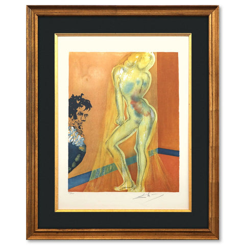 Salvador Dali - "The Chevalier's Dream of Cecile" - 1