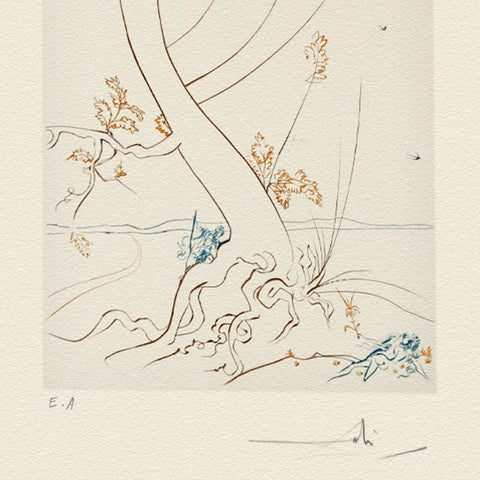Salvador Dali - "The Tree of Knowledge" - 2