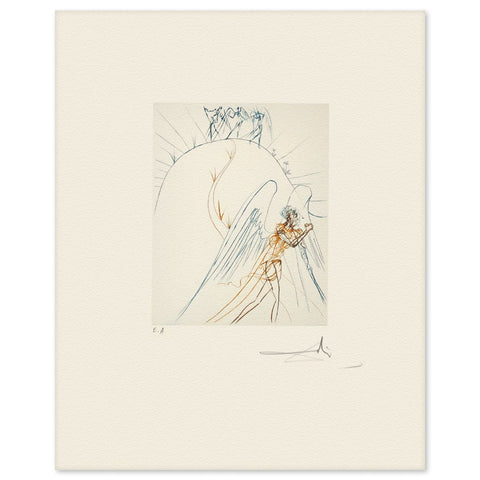 Salvador Dali - "The Flight of Satan" - 1