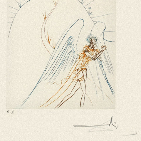 Salvador Dali - "The Flight of Satan" - 2