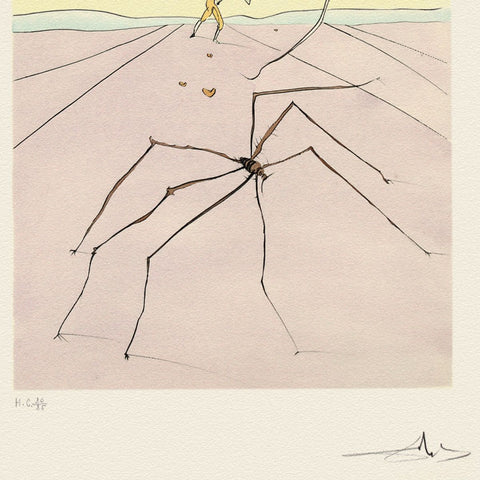 Salvador Dali - "Kumo- The Weaver Spider" - 2