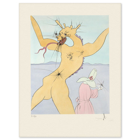 Salvador Dali - "Shunboshi Little One-Inch" - 1