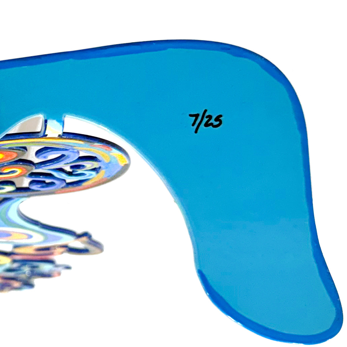 Lady on Bicycle with Hearts