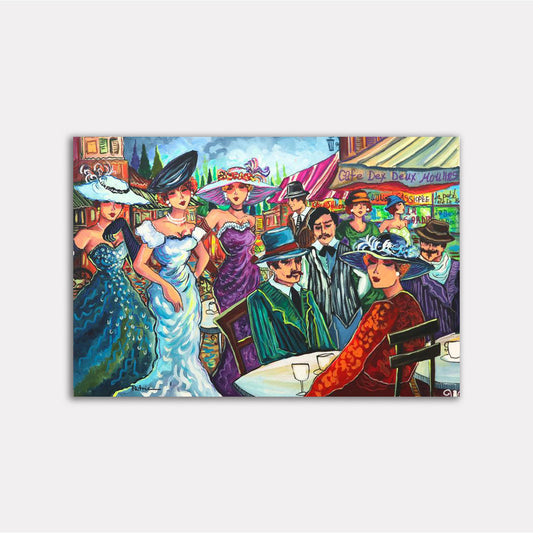 Parisian Evening - Gol Art