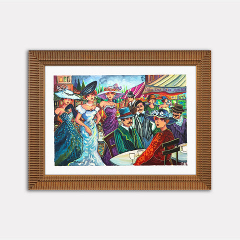 Parisian Evening - Gol Art