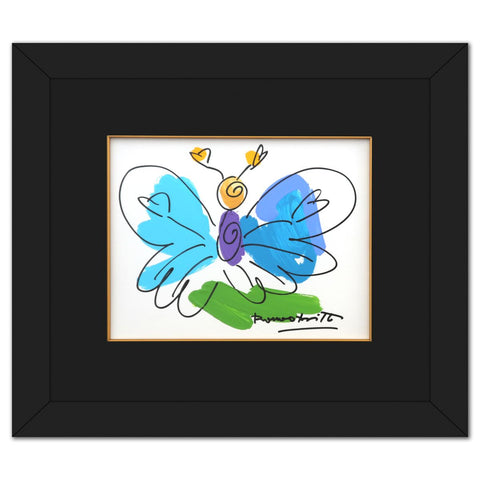 Romero Britto- Original on Foam Board, Acrylic, Oil Pen "Thomas Collection"