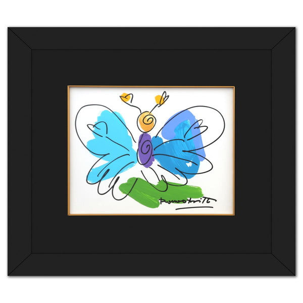 Romero Britto- Original on Foam Board, Acrylic, Oil Pen "Thomas Collection"