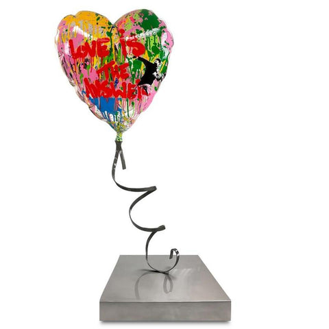 Mr. Brainwash - "Flying Balloon Heart" - 1