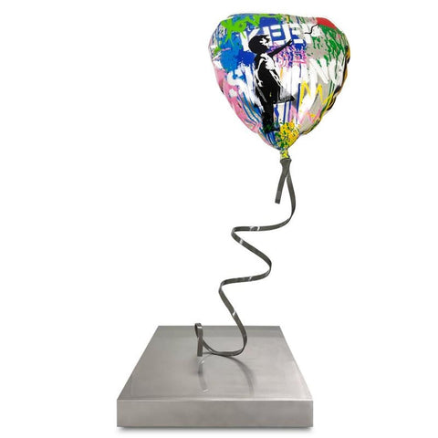 Mr. Brainwash - "Flying Balloon Heart" - 2