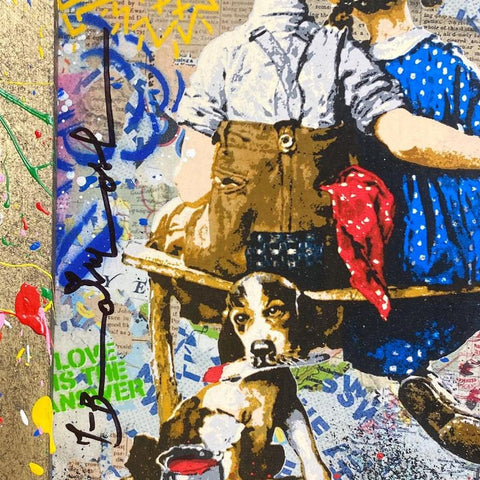 Mr. Brainwash - "Work Well Together" - 2