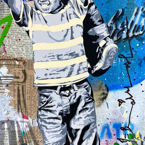 Mr. Brainwash - "Never, Never Give Up!" - 2