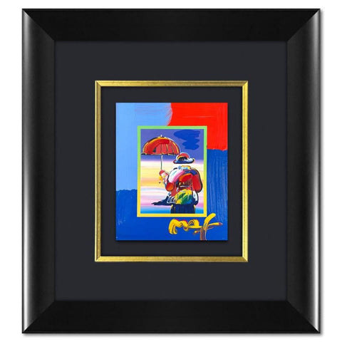 Peter Max - "Umbrella Man on Blends" - 1